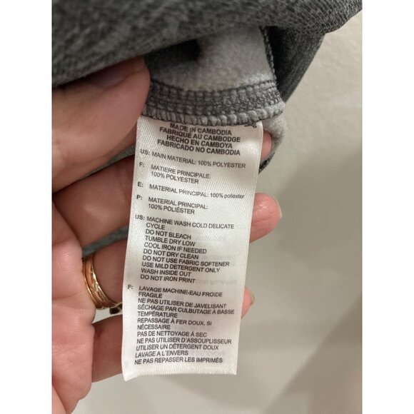 Adidas Hoodie Mens Gray Sleeveless clima warn Athletic Sport size M team issue - Picture 3 of 7